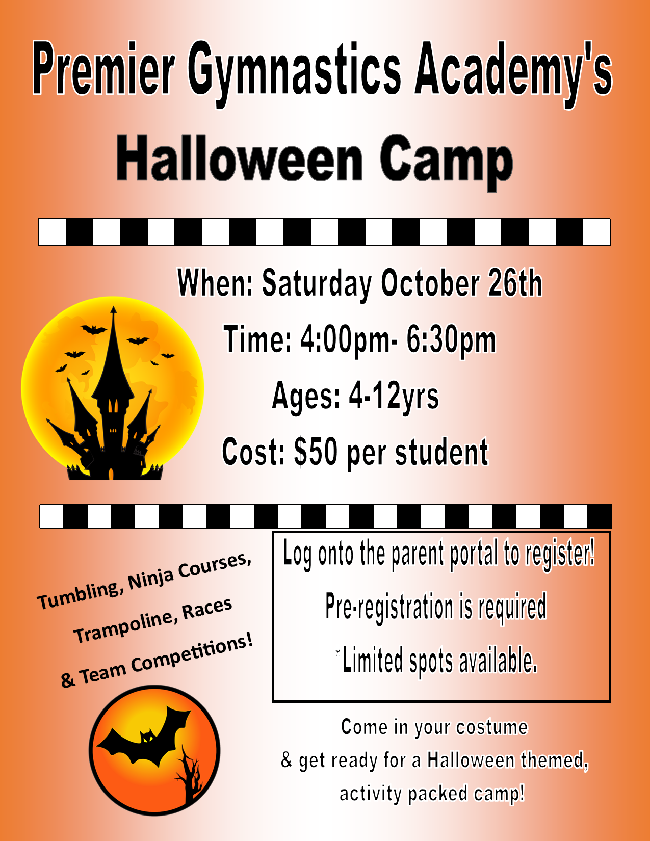 Halloween camp