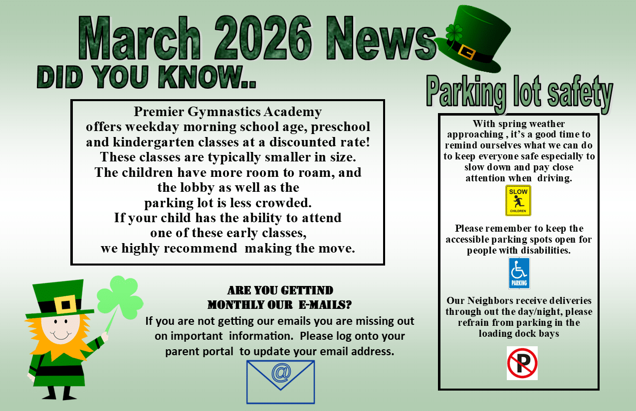 Newsletter Nov 2024 Premier West Gymnastics